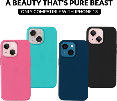 IPhone 13 Only Silicone Phone Case - Black | WBM SMART